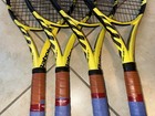 Babolat Pure Aero   Tennis Racquets Matched  Leather Grip 4 3 8 Grip 3