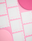 Pink Bow Napkins - 3-ply  25 Pcs   Baby Shower Decorations  Spring Girl Birth   