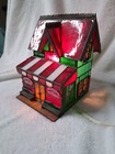 1995 Coca Cola Stained Glass Corner Store The Franklin Mint Tested