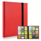 360 Card Pocket Binder With Elastic 9 Pocket Trading Cards Album Folder  Red Us 