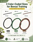 3-roll Aluminum Bonsai Wire 1mm 1 5mm 2mm X 5m Tree Training Plant Shaping