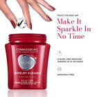 Connoisseurs Silver Jewelry Cleaner  Liquid Dip Jewelry Cleaner In Red Jar