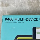 Logitech K480 Bluetooth Multi   device Keyboard 920   006342 Black