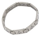 Masonic Bracelet - Stainless Steel  silver Tone  Design  Freemason Link Bracelet