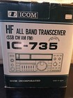 Icom Ic-735 Hf Amateur Radio Transceiver Original Box Read  