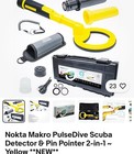 Nokta Makro Pulsedive Scuba Detector   Pinpointer 2-in-1   Yellow   new  