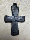 Early Byzantine Lead Cross Pendant    6th10th Century Authentic Christian Artifact