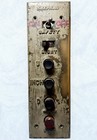 Antique Shepard Elevator Up Down Cast Bronze Plate Main Control Cincinnati Oh