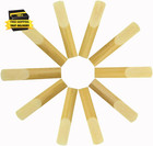 10pcs Clarinet Traditional Reeds  Bb Strength 2 5  With Storage Box                               