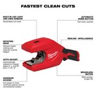 Milwaukee 2479-20 M12 Brushless 1-1 4 -2  Copper Tubing Cutter