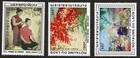 Laos Scott  c62-64  Singles 1969-70 Complete Set Fvf Mnh