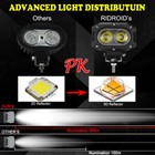 4inch 6000lm Led Work Pods Light Bar Spot Truck Offroad 4wd Driving Fog Light