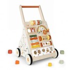 Wooden Baby Walker Activity Center With Music And Sensory Play  18 Months 