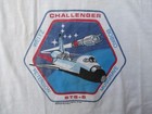 Vtg 1983 Sts-6 Space Shuttle Challenger Mission T Shirt  Single Stitch  Nasa