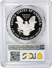2006-w American Silver Eagle Dollar Pr70dcam Pcgs Proof 70 Deep Cameo