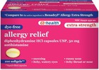 Dye-free Extra Strength Allergy Relief Medicine  Diphenhydramine Hcl 50mg Sof   