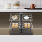 Blind Corner Kitchen Cabinet Organizer Pull Out Organizer With Baskets