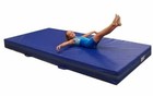 Team Sports Gymnastics 4  Skill Throw Landing Mats 4 x8   Blue Vinyl 
