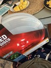 Brookstone Led Frisbee Flying Discs 1 Red   1 Green Set Of 2 Light Up Edition
