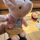 Eden Babar Pink Elephant Plush Stuffed Animal W  Clothing Small  6-14 In  1999