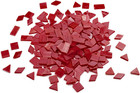 200 Pieces Glass Mosaic Tiles For Crafts 4 Shapes Mixed Colorful Tiffany Stained