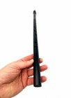Standard  Low D Irish Tin Penny Whistle - Nick Metcalf Tunable Handcrafted Black