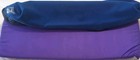 Liberator Wedge Positioning Support Pillow Blue Suede   Sex Furniture Ramp Cushi
