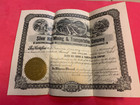1912 Capital Stock Certificate 2500 Shares Silver Hill Mining Transportation Co