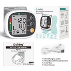 Automatic Wrist Blood Pressure Monitor  Bp Cuff Heart Rate Machine