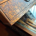 Japanese Vintage Sewing Box Retro Wooden Needle Box Antique Period Item Storage