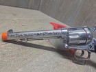Vintage 1950s Nichols Stallion 45 Mark Ii Toy Cap Gun Black- Working