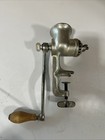 Vintage Universal No 1 Food Meat Chopper Grinder Clamp On Base Heavy