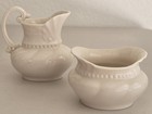 Vtg  lenox  Creamer   Sugar  colonial Collection  Fine Bone China