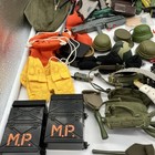 Lot Of  60 Vintage 90s G i  Joe Accessories Guns   Other Pieces