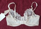 Vintage Maidenform Chantilly Lace Bra Size 36d Underwired New Ivory Sissy 