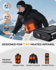 20000mah 7 4v Heated Vest Battery Pack Compatible With Ororo And Venustas   
