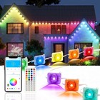 200ft Permanent Outdoor Lights For House  App   Remote Control  Rgb Smart Eaves
