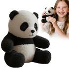 The Pandy Emotional Support Animals Plush Toy - Weighted Cotton Panda Soft Doll