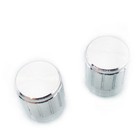 Us Stock 10x Aluminum Hi-fi Cd Volume Tone Control Potentiometer Knob 6mm Silver