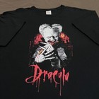 Vintage Dracula Movie Tshirt Rare Design Black Unisex Tshirt Reprint Kh15794