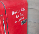Vintage Metal Drink Coca Cola In Bottles Vending Machine The Vendo 110 Company