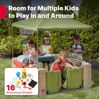 Step2 All-around Playtime Patio With Canopy  Indoor outdoor Kitchen For Kids