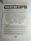 Wanted By Fbi Trading Cards Promo Press Sheet Checklist Federal Card Co 1993 S