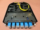 Corning Cch-cs24-a9-p00re Pigtailed Splice Cassette 24f Lc Duplex Sm Os2 Upc