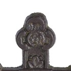 8 5  H Cast Iron Wall Cross Home Decor Green      
