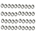 8 Pack Heavy Duty 1 2  Weld-on D Ring Flatbed Truck Trailer Cargo Tie Down Ring
