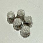 Vintage Danbury Mint Bird Thimbles Set Of 5