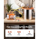 Uimoso 5 Gallon Vacuum Chamber With 3 5 Cfm Single Stage Pump For Degassing