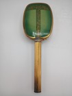 Vtg 4 Piece Green   Gold Art Deco Dresser Vanity Set