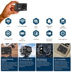 4k Action Camera Sport Video Underwater Waterproof Camera Wifi Remote For Go Pro